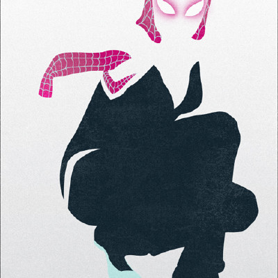 Spider-Gwen Art Print