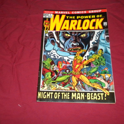 Warlock #1 VF/VF+/8.0/8.5 1972 Series