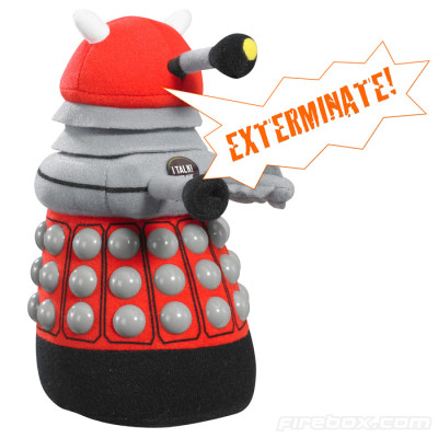 Doctor Who Medium Talking Plush: Red Dalek