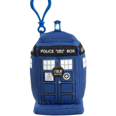 Doctor Who: Mini Talking Plush Clip On: Tardis
