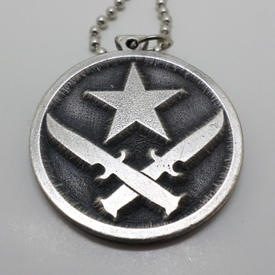 Counter Strike Go Terrorist Metal Necklace FPS Gamer