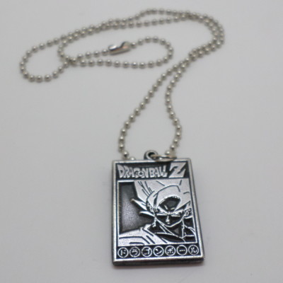 Dragon Ball Z Metal Pendant Necklace Goku and Vegeta