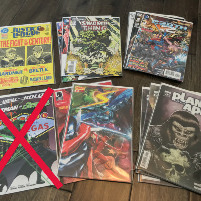 Comic book grab bag 14 assorted titles first prints