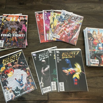 Justice Society of America lot of 37 comic books DC comics