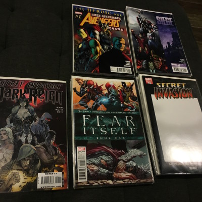 Siege Secret Invasion Fear Itself Marvel Comics 26 issues